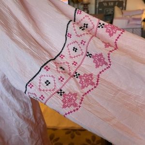 Ellos. Pale pink tunic blouse. Size 24